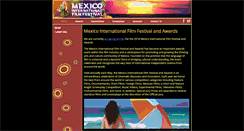 Desktop Screenshot of mexicofilmfestival.com